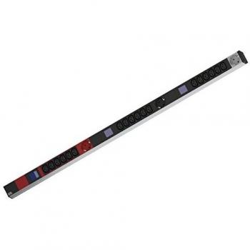 Bachmann BN0500 48,26cm 19Zoll PDU 1HE 18xC13 3x Schutzkontakt