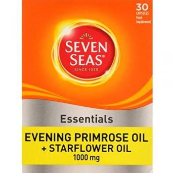 Seven Seas Evening Primrose Oil Plus Starflower Oil 1000mg