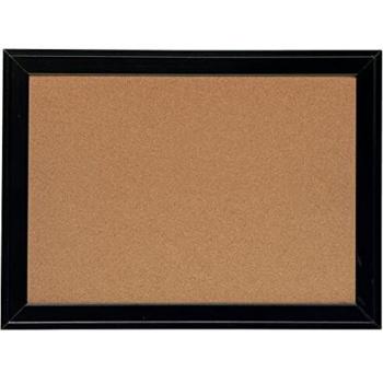 Nobo Black Frame Corkboard 585x430mm