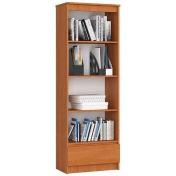 Erle Büroregal 4 Ebenen mit Schublade