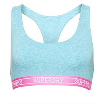Brassière Femme Superdry Coton Bio Turquoise Rose 14