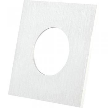 DOTLUX 3437 – Ecken‑Zierring für Multi/Multisun in gebürstetem Alu