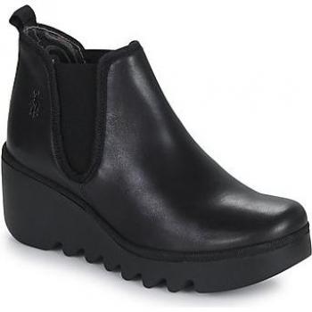 Stivaletto da donna FLY LONDON con zeppa in gomma nera