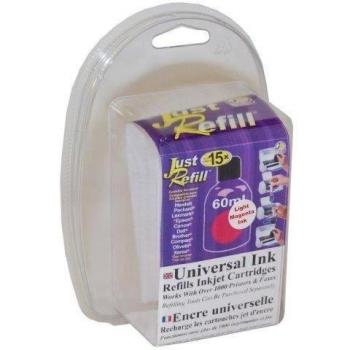 Tinta de repuesto JR-60ME 60ml color magenta