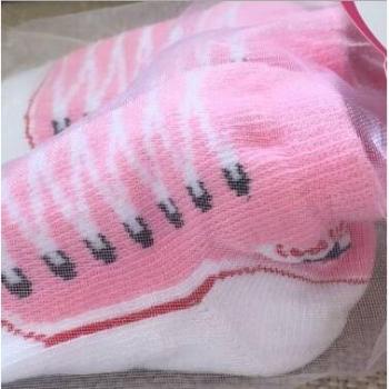 Baby Socks with Cartoon Designs and Non-Slip Soles