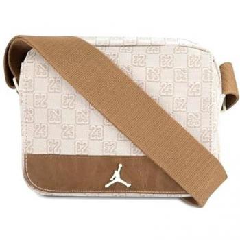 Bolsa Monchilla Jordan Monograma Beige Poliéster Foot Locker