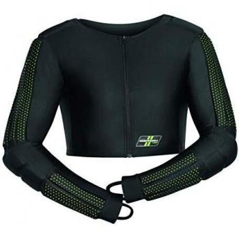 Maglia con protezioni Komperdell Protector Slalom Shirt Jr (Colore: nero-verde, Taglia: 10Y)