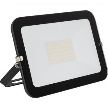 LED Crystal 50 W Extra‑Plat Projecteur 120 lm/W IP65 Noir