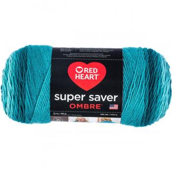 Coats & Clark Super Saver Yarn, 10 oz, Deep Teal