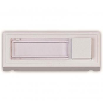 Heidemann 70519 Plaque de sonnette 24V/1A blanche