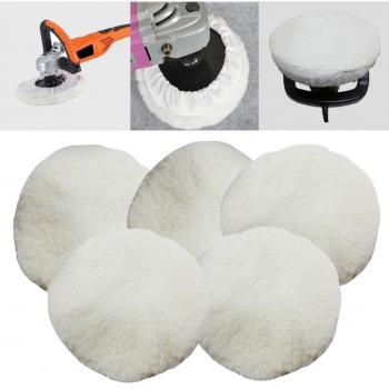 Soft Wool Buffing Pad Set