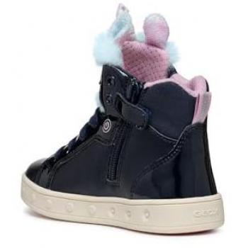 Sneakers Geox per Bambina, Modello J468WA, Blu Navy