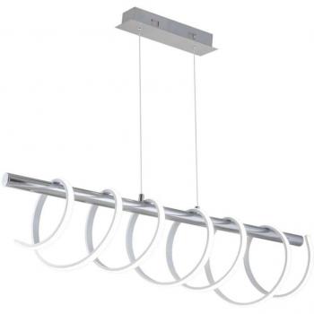 Techo LED Moeb Lámpara Cromo 91 cm de Ancho