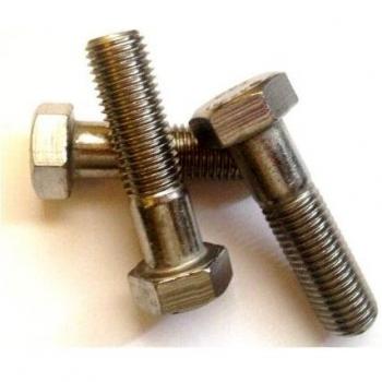 M20 x 65 mm Hexagonal Stainless Steel Bolt (A2) – DIN931, One Piece