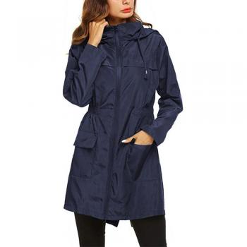 Manteau extérieur coupe-vent pour femmes