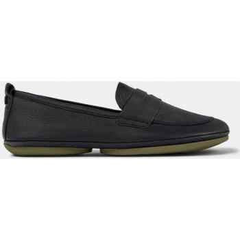 Mocasines de Piel Lisa Camper Right Nina en Color Amarillo
