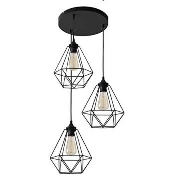 Sospensione Cluster Nera 32 cm di Karo – Helam