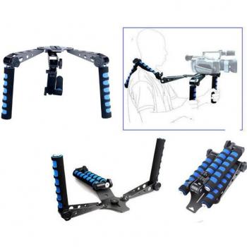 Foldable DSLR Rig Stabilizer for Canon Nikon Sony A7 Panasonic