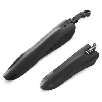 Garniture arrière et avant pour VTT, deux pièces en plastique