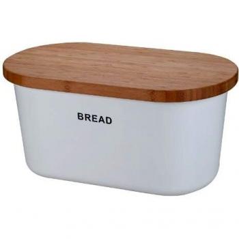 Zeller Brotkasten, Melamin, Bambus, 39 x 23 x 18,5 cm