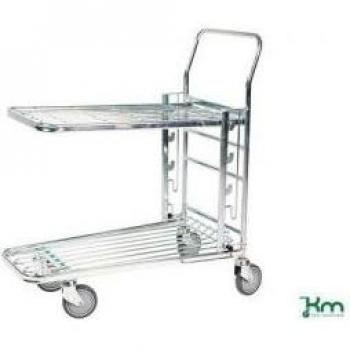 Konga Adjustable Level Stock Trolley 387943