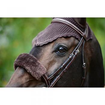 Kentucky Horsewear Noseband with Sheepskin