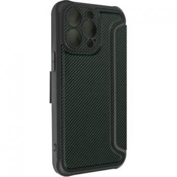 Funda Verde Oscuro para iPhone 14 Pro Max con Tarjetero