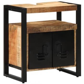 Lavadero Vidaxl Gabinete Madera Maciza 55x35x60