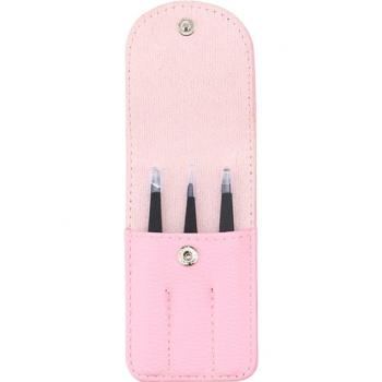 Pincettes de maquillage en acier, 3 pièces