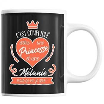 Tasse Cadeau « Mélanie, Mon Petit Royaume »