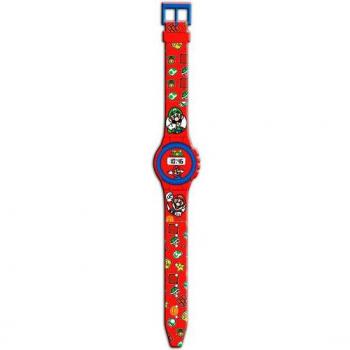 Reloj De Pulsera Super Mario Bros Digital Junior