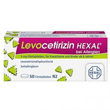 Levocetirizin HEXAL 5 mg Filmtabletten 50 ST