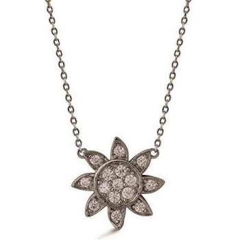 Collar de plata de ley 925 LUXENTER Sol