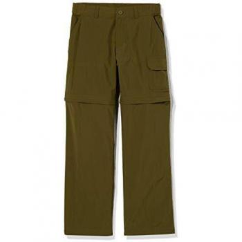 Columbia Kinder wandelbare Wanderhose Silver Ridge IV, New Olive, XS