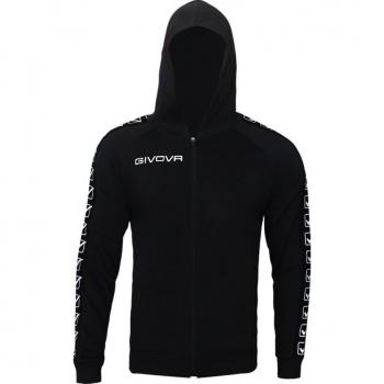 Felpa con cappuccio e zip integrale Givova