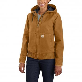 Carhartt Washed Duck Active Giacca Marrone S da donna