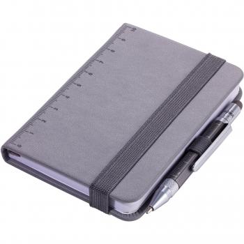 TROIKA LILIPAD+LILIPUT Notizblock A7 inkl. Schreibgerät und 10 cm Lineal