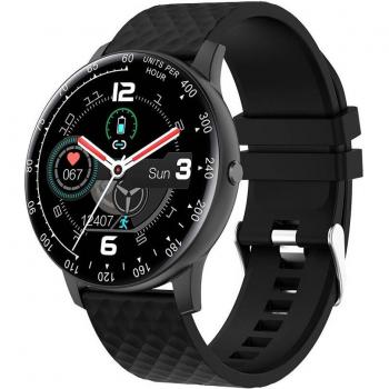Montre de fitness connectée avec fonctionnalités de podomètre et de pression artérielle, étanche, compatible Android et iOS