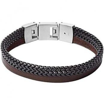 Bracciale Elegante Acciaio Inox per Uomo Fossil JF03180040