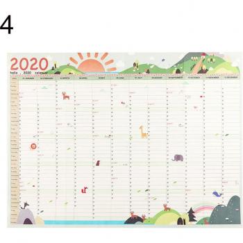 1Pc Office Wall Calendar Planner