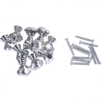 Elegante Glasgriffe für Möbel 10er Set