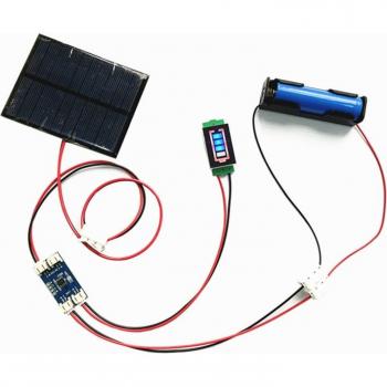 160mA Solar Panel with 5V Battery Charging System