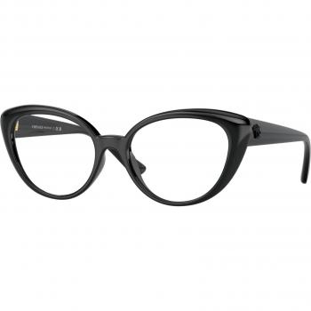 Versace VE3349U GB1 Women's Eyeglasses Black Size 53 (Frame Only)