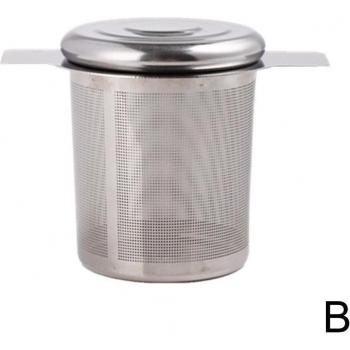 Double Teapot Loose Leaf Strainer with Infuser