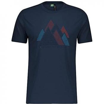 Scott M Defined DRI Cool Shirt S/SL – Herren T-Shirt, S, Midnight Blue
