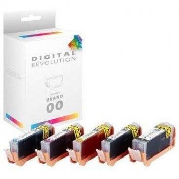 Digital Revolution, Tintenpatrone 'schwarz', 25 ml, Originalverpackte Markenpatrone, ersetzt: Canon 6431 B 001 (PGI-550 PG XL BK)