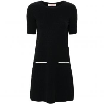 Valentino Mini Dress Toile Iconographe in Blue | Size S