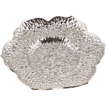 Lotus-Shaped Zinc Alloy Teacup Mat
