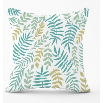 Green Leafy Branches Outdoor Cushion