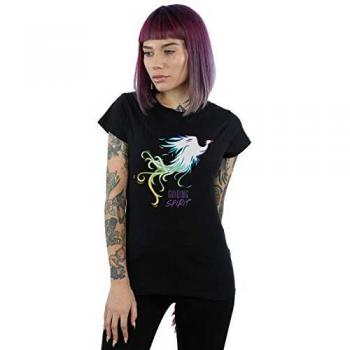 Mulan Phoenix Guardian Cotton Tee – Black, XL